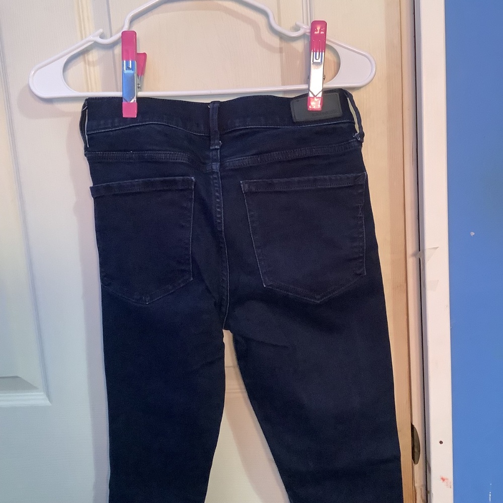 Women’s EXPRESS Jeans Stretch Ankle Legging Mid Rise Size 4R/4R - Picture 11 of 16